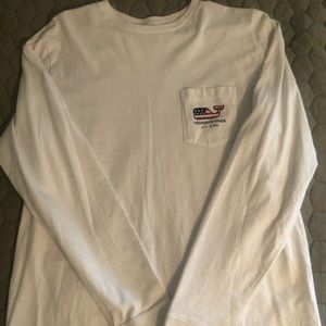Vineyard Vines American Flag LS